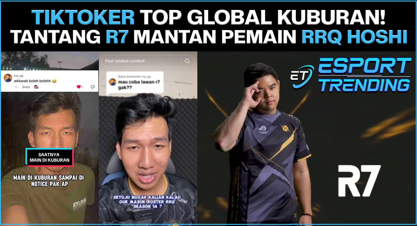 R7 Mantan Pemain RRQ Hoshi Ditantang Top Global Kuburan!