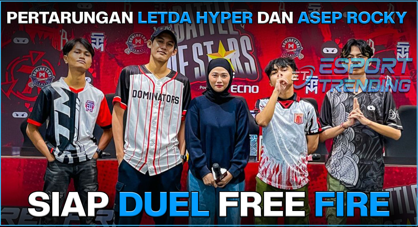 Pertarungan Sengit: Letda Hyper dan Asep Rocky Siap Membara dalam Duel Bintang Free Fire