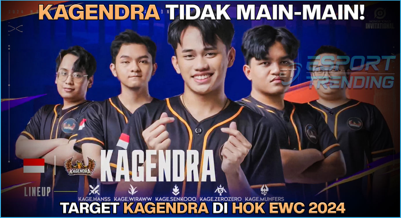 Kagendra Tidak Main-Main! Target Kagendra di HOK EWC 2024