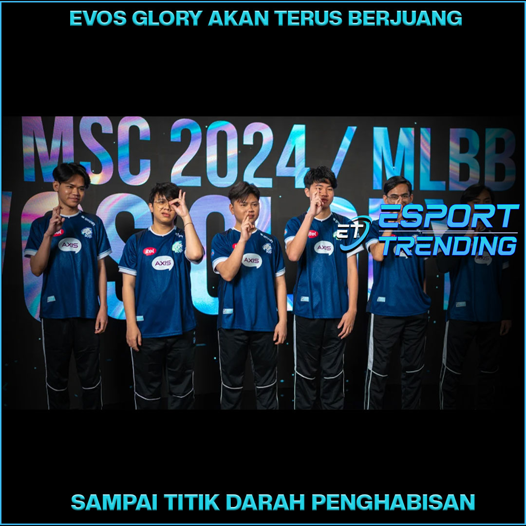 EVOS Glory akan terus berjuang sampai titik darah penghabisan