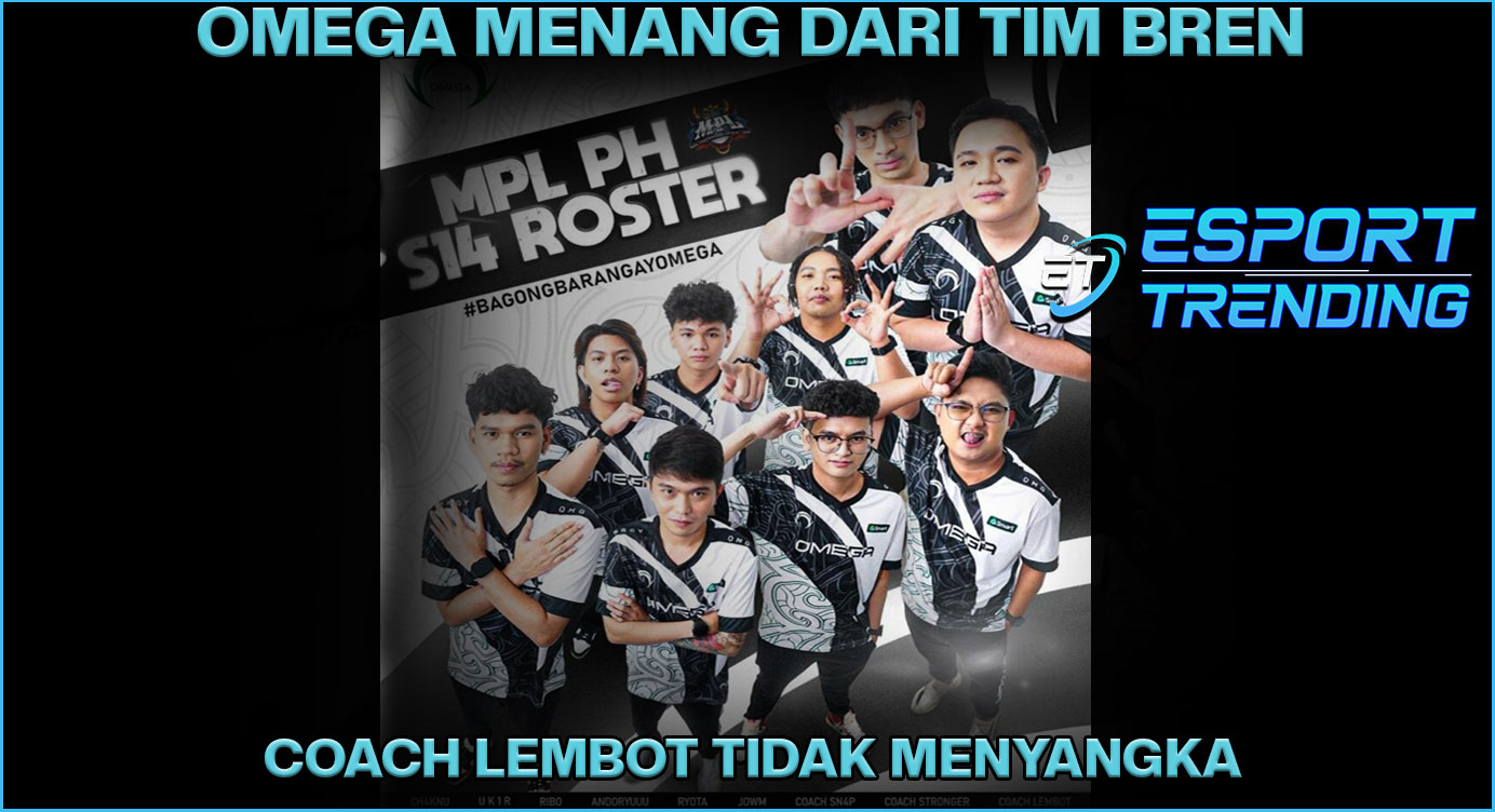 OMEGA menang dari tim BREN, Coach Lembot tidak menyangka