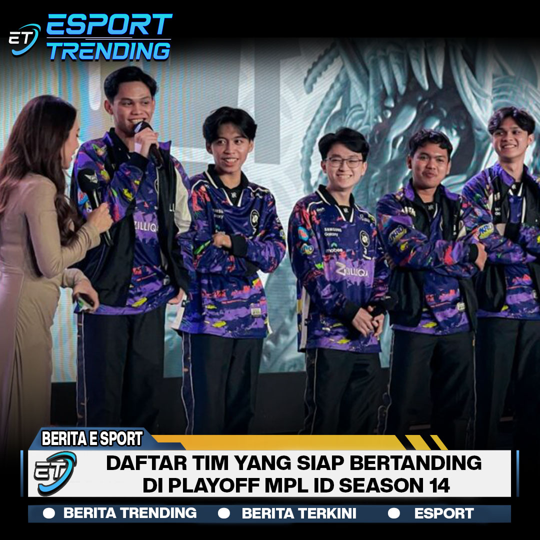 Daftar Tim yang Siap Bertanding di Playoff MPL ID Season 14