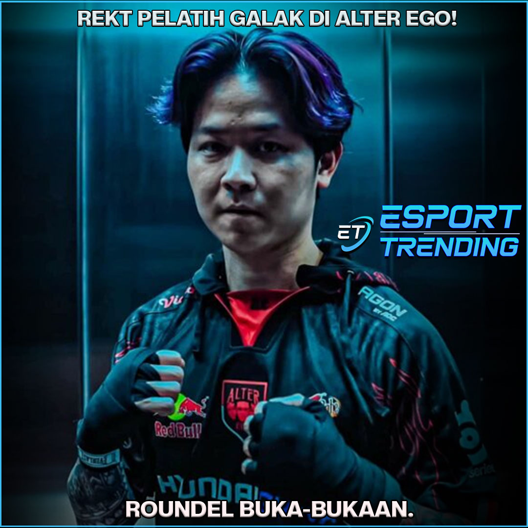 REKT pelatih galak di Alter Ego! Roundel buka-bukaan.