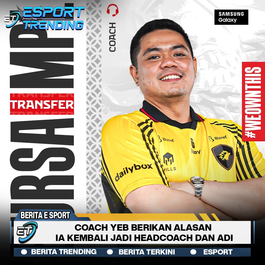 Coach Yeb Berikan Alasan Ia Kembali jadi HeadCoach dan Adi
