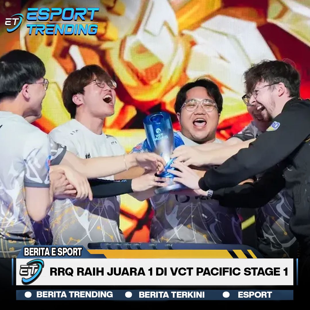 RRQ Raih Juara 1 di VCT Pacific Stage 1