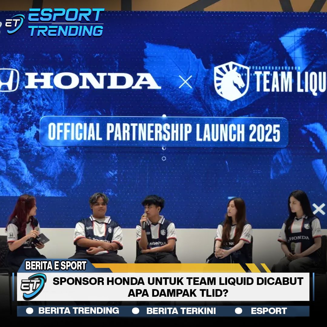 Sponsor Honda Untuk Team Liquid Dicabut, Apa Dampak TLID?
