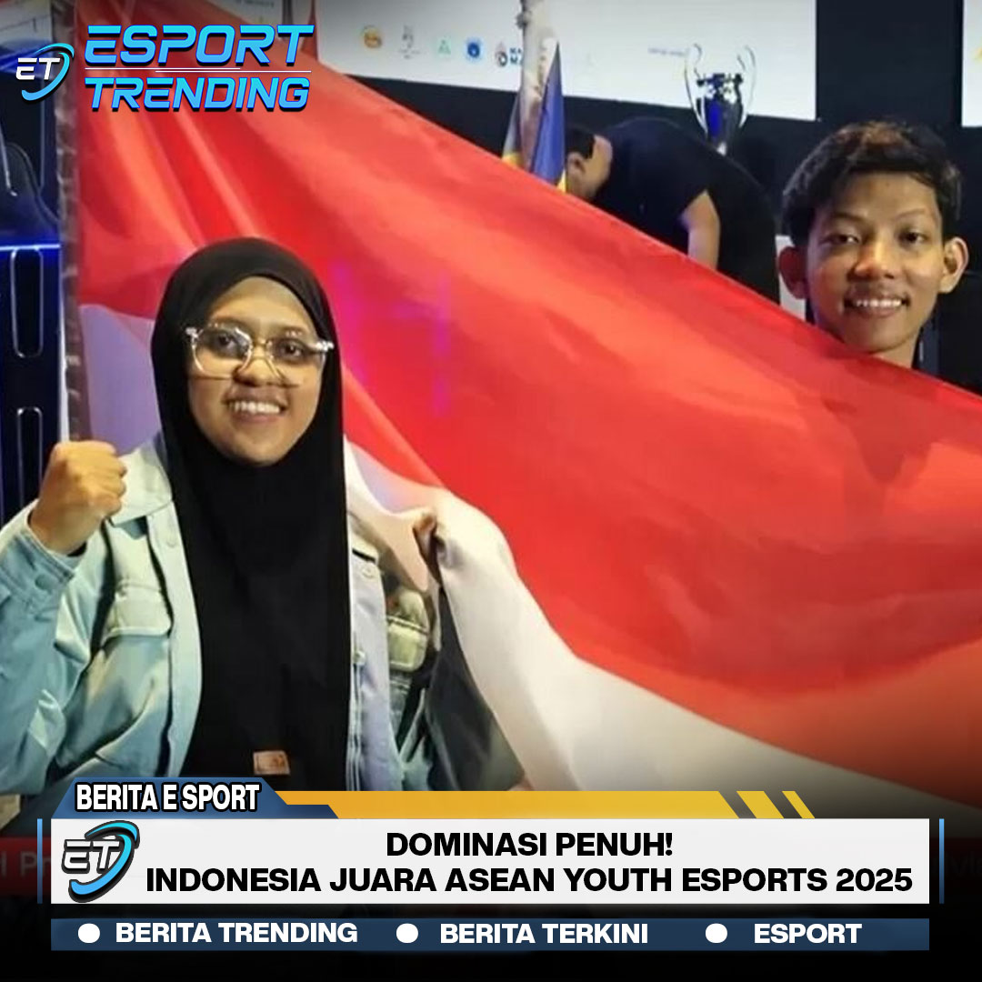 Dominasi Penuh! Indonesia Juara ASEAN Youth Esports 2025