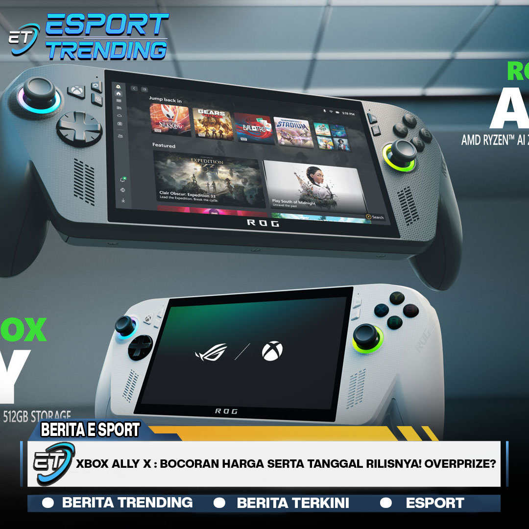 XBOX Ally X : Bocoran Harga serta Tanggal Rilisnya! Overprize?