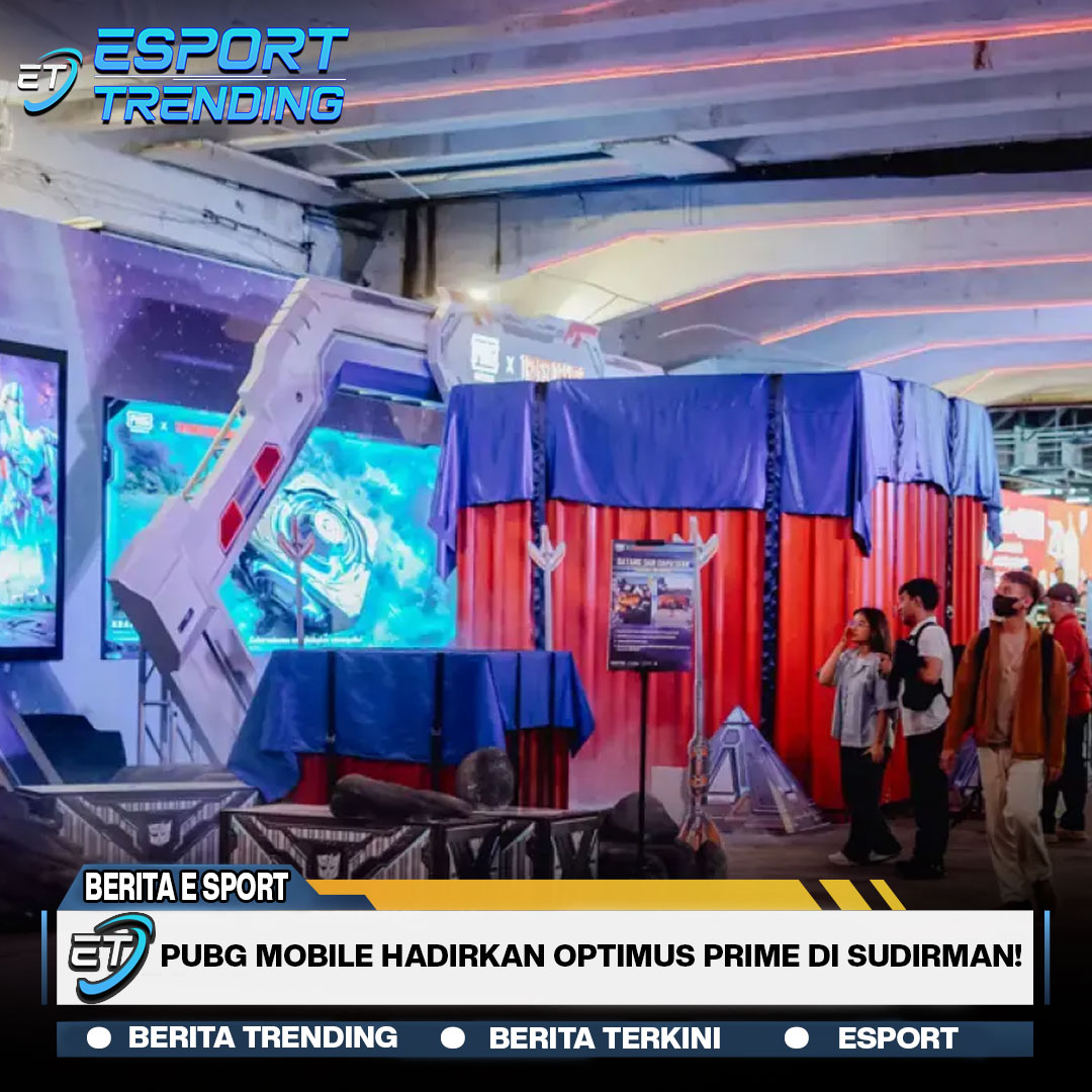 PUBG MOBILE Hadirkan Optimus Prime di Sudirman!