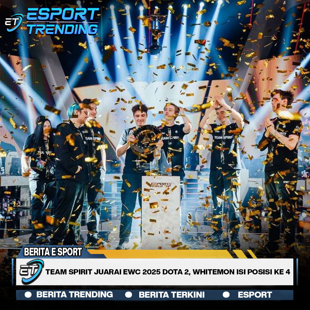Team Spirit Juarai EWC 2025 Dota 2, Whitemon Posisi 4