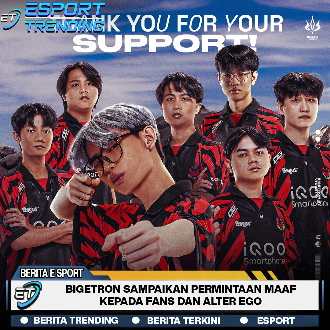 Bigetron Sampaikan Permintaan Maaf kepada Fans dan Alter Ego