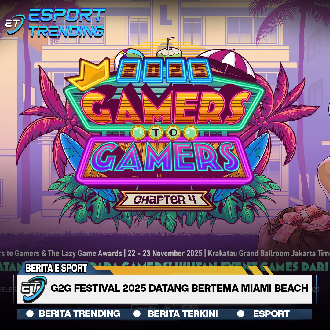 G2G Festival 2025 Datang Bertema Miami Beach