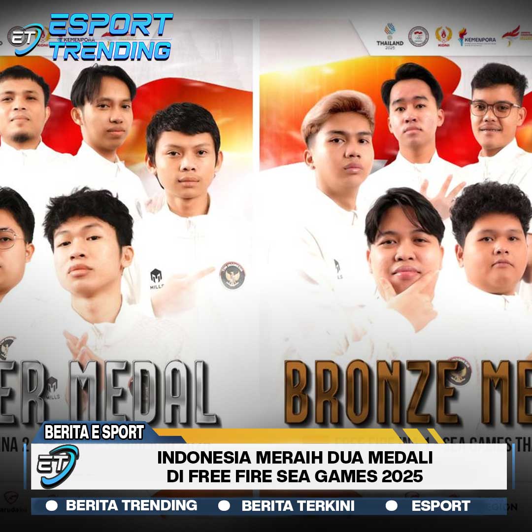 Indonesia Meraih Dua Medali di Free Fire SEA Games 2025