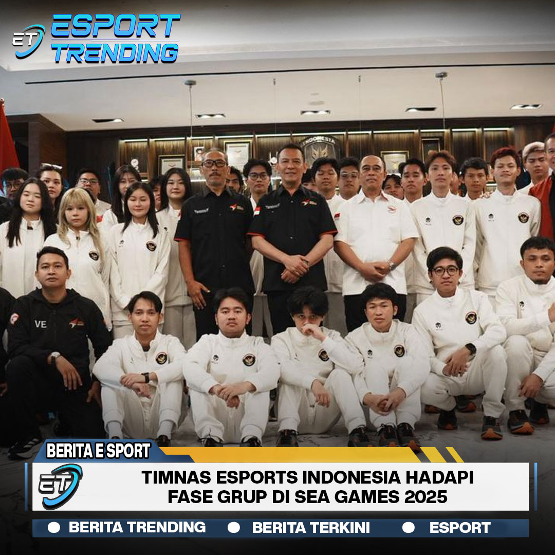 Timnas Esports Indonesia Hadapi Fase Grup Di SEA Games 2025